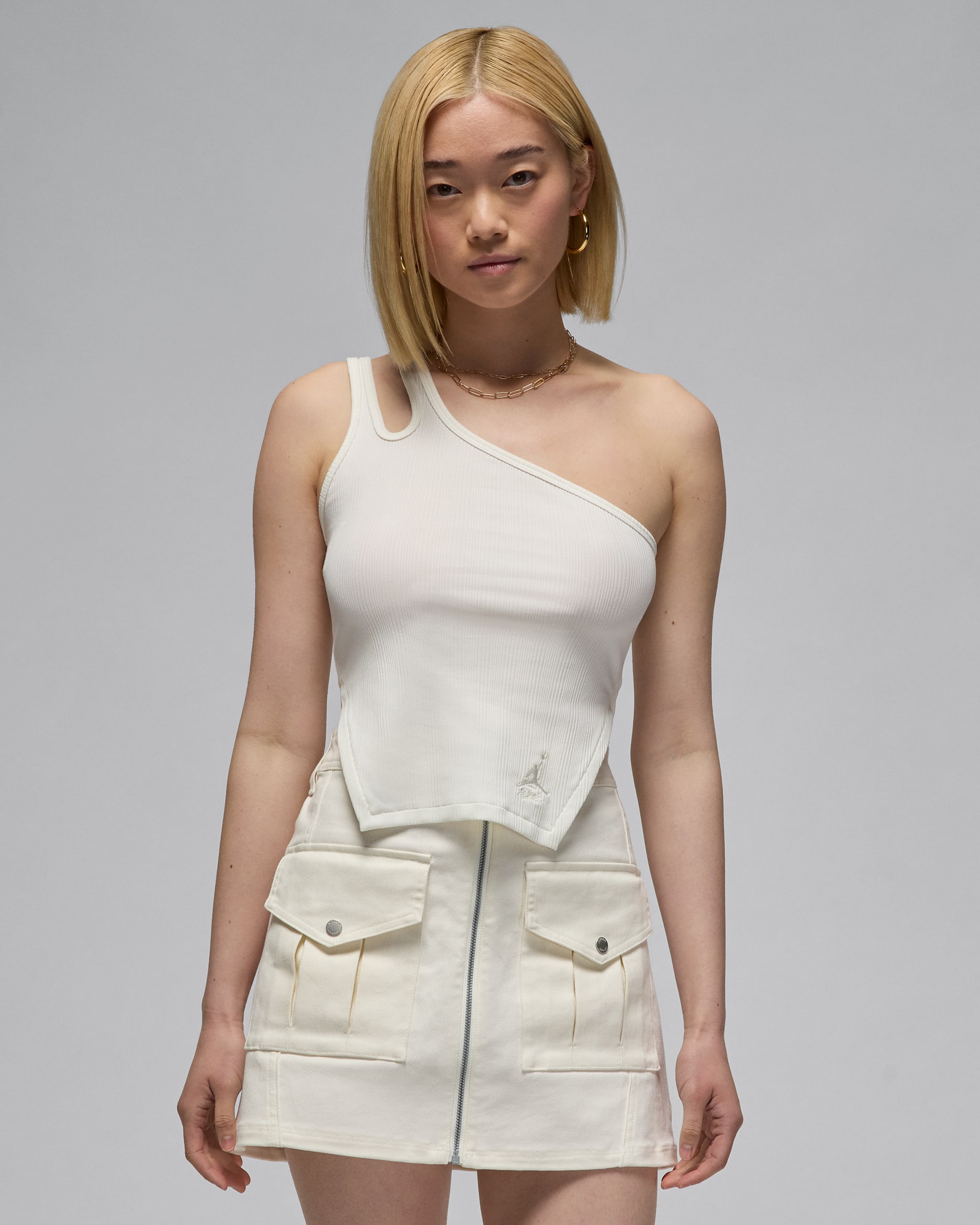 krページ Jordan Women's Asymmetrical Ribbed Tank. Nike JP
